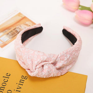 THE KNOTTED FLORAL BAND - PINK