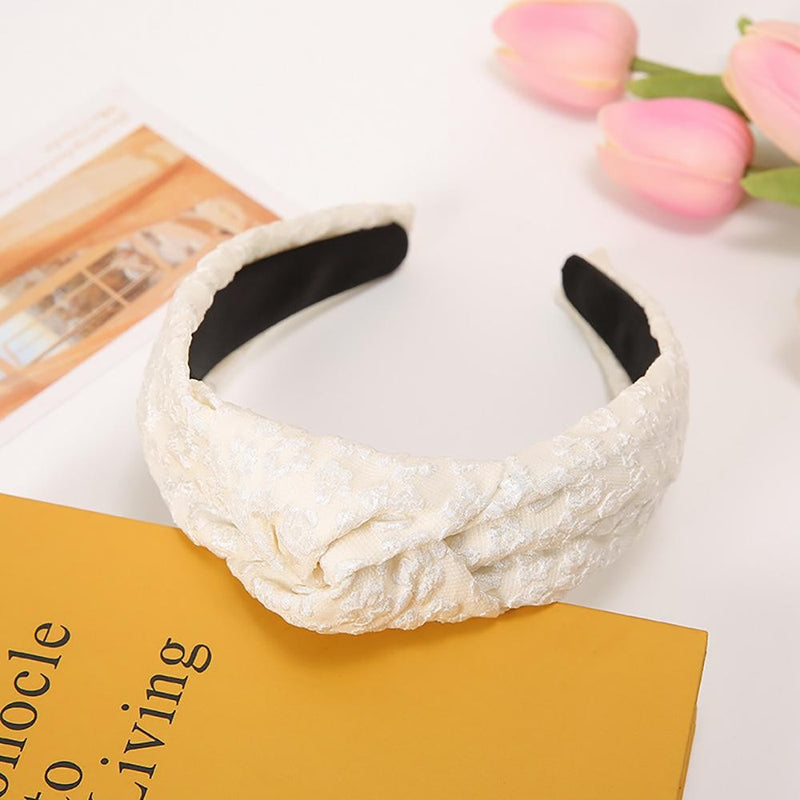 THE KNOTTED FLORAL BAND - IVORY