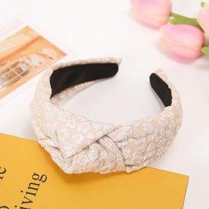 THE KNOTTED FLORAL BAND - KHAKI
