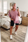 THE BUTTER ROCKS BIKE SHORT MIDDIES - BLACK