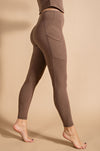 THE BUTTER BRUSHED KNIT LEGGINGS