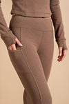 THE BUTTER BRUSHED KNIT LEGGINGS