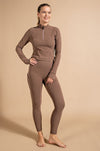THE BUTTER BRUSHED KNIT LEGGINGS
