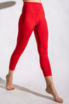 THE BUTTER LUXE CROP- RED