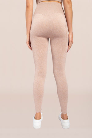THE GOING OVER SEAMLESSLY LEGGINGS - MUD