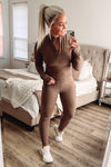 THE BUTTER BRUSHED KNIT LEGGINGS