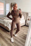 THE BUTTER BRUSHED KNIT LEGGINGS