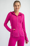 THE BUTTER CRUSH JACKET - RASPBERRY