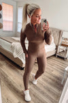 THE BUTTER BRUSHED KNIT LEGGINGS