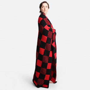 THE IT WAS ALL A DREAM - RED BUFFALO PLAID