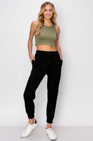 THE FOR BAUBLES JOGGERS - BLACK