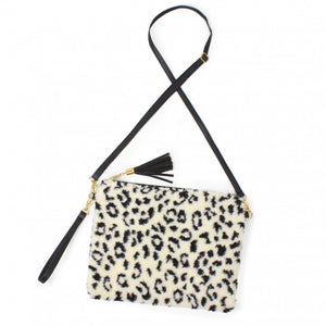 THE COMIN IN CLUTCH - LARGE SNOW LEOPARD