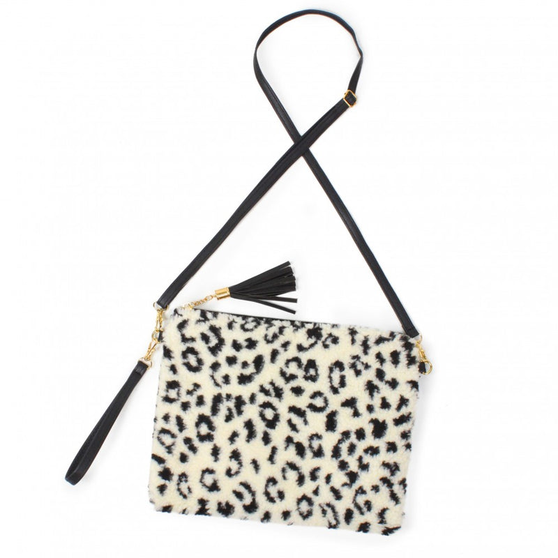 THE COMIN IN CLUTCH - LARGE SNOW LEOPARD