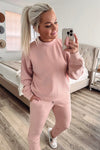 THE BUTTER PONTI JOGGERS - PINK