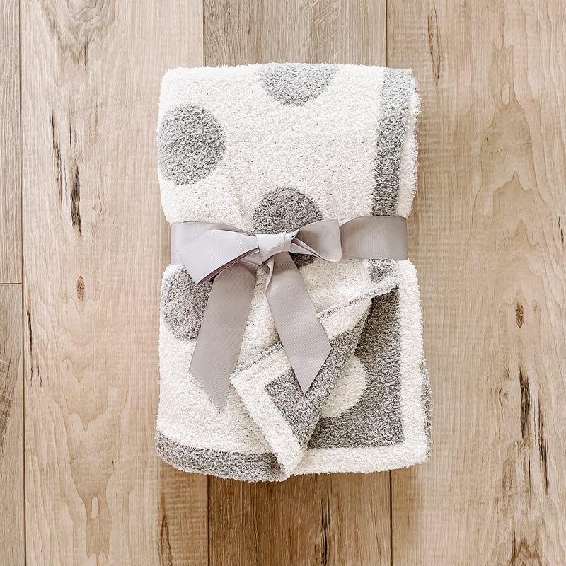 THE IT WAS ALL A DREAM - GREY POLKA DOT MINI