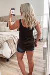 THE BUBBLY BASIC TANK - OLIVE