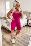 THE BUTTER ROCKS BIKE SHORT - RASPBERRY