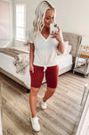 THE BUTTER ROCKS BIKE SHORT - DK. TERRACOTTA