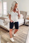 THE BUTTER ROCKS BIKE SHORT - NOCTURNAL NAVY