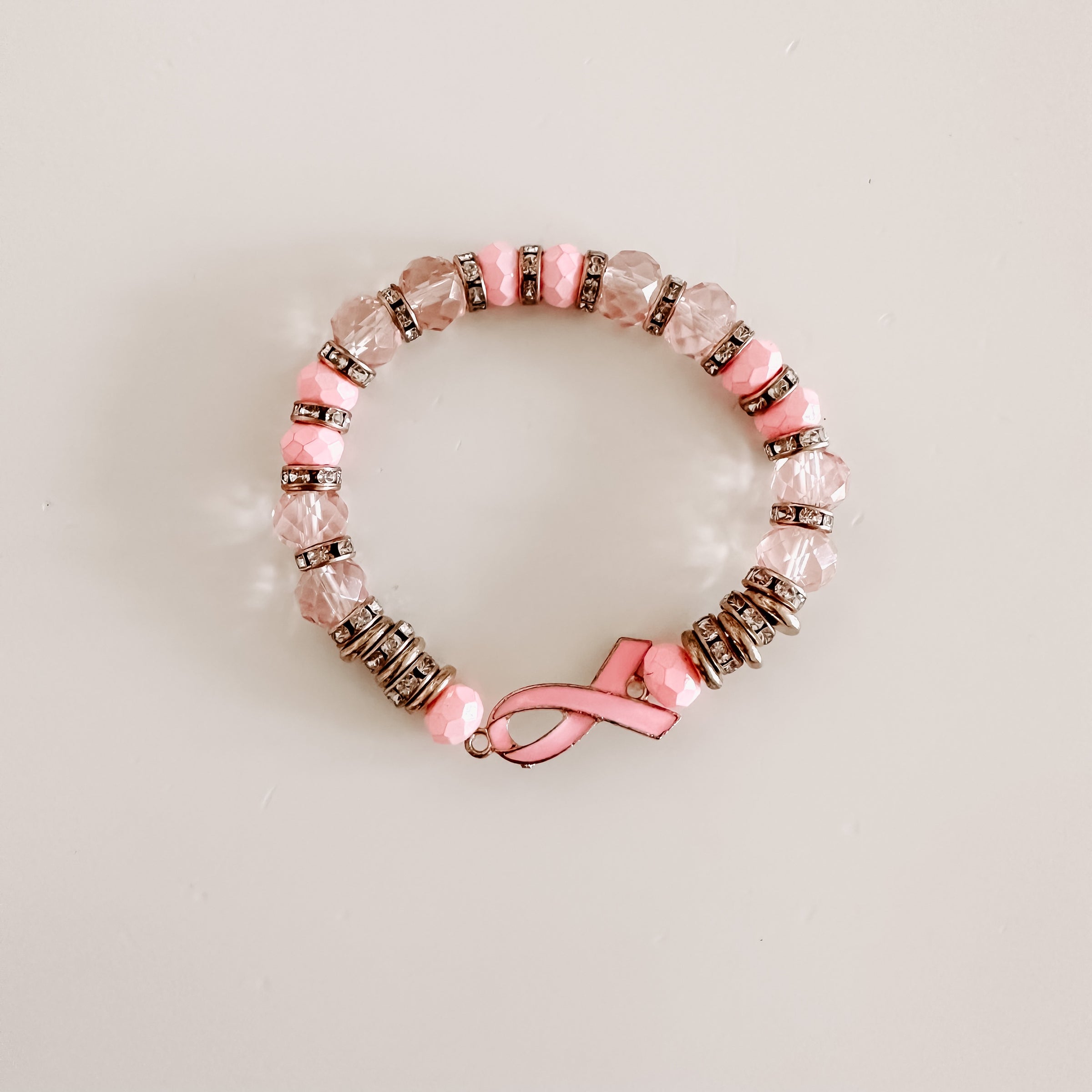 The Pink Breast Cancer Awareness Bracelet