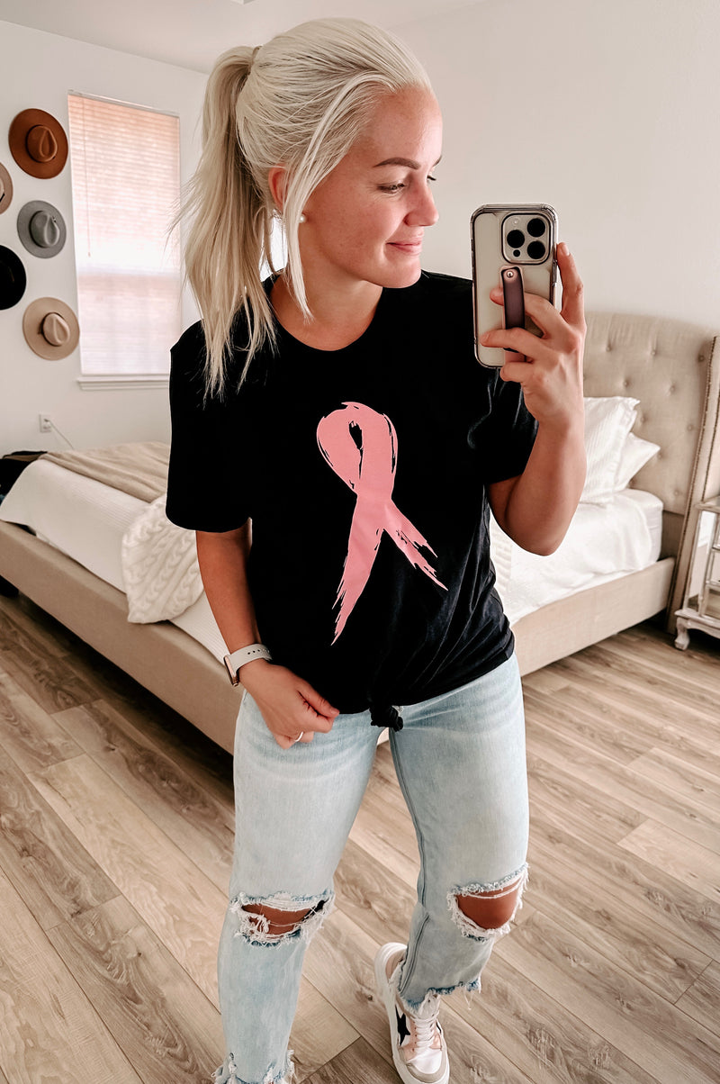 THE THINK PINK  - BREAST CANCER AWARENESS TEE