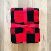 THE IT WAS ALL A DREAM - RED BUFFALO PLAID