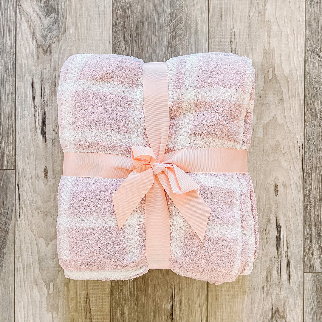 THE IT WAS ALL A DREAM - PINK PLAID