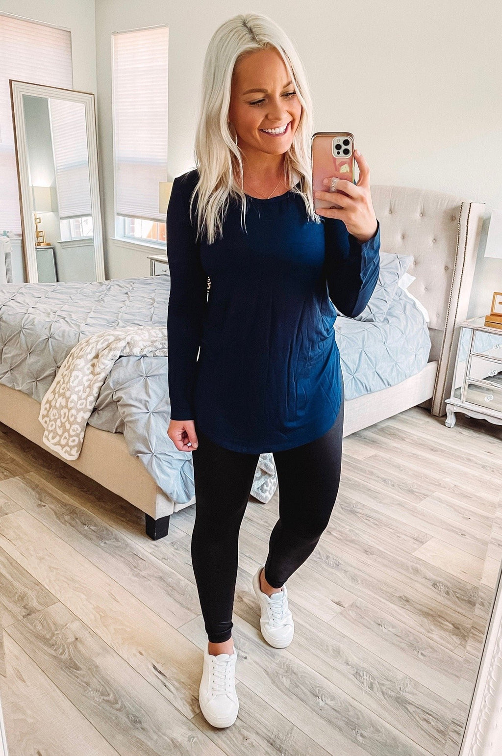 THE BUBBLY BASIC - NAVY