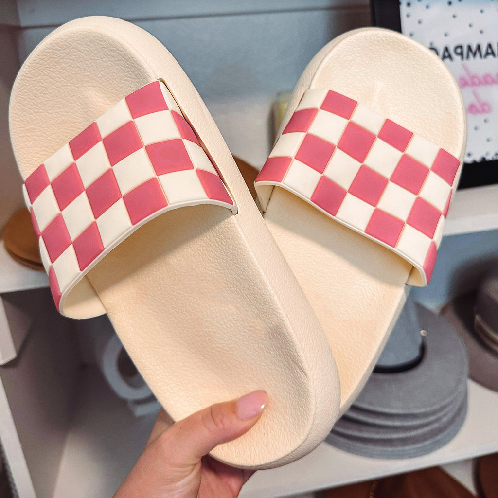 THE DOUBLE CHECKERED - PINK