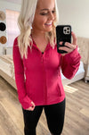 THE BUTTER CRUSH JACKET - CORAL