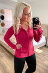 THE BUTTER CRUSH JACKET - CORAL