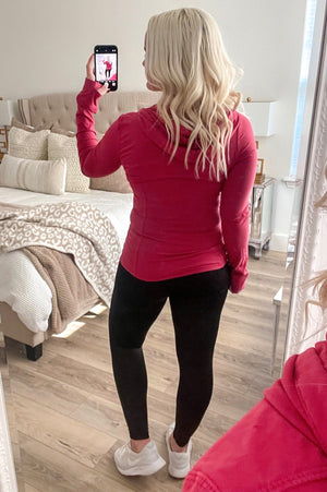 THE BUTTER CRUSH JACKET - CORAL