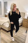 THE FOR BAUBLES JOGGERS - BLACK
