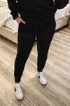 THE FOR BAUBLES JOGGERS - BLACK