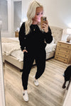 THE FOR BAUBLES JOGGERS - BLACK