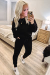 THE FOR BAUBLES JOGGERS - BLACK