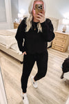 THE FOR BAUBLES JOGGERS - BLACK