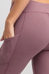 THE BUTTER ROCKS CROP - DK MAUVE