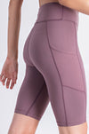 THE BUTTER ROCKS BIKE SHORT - DK MAUVE