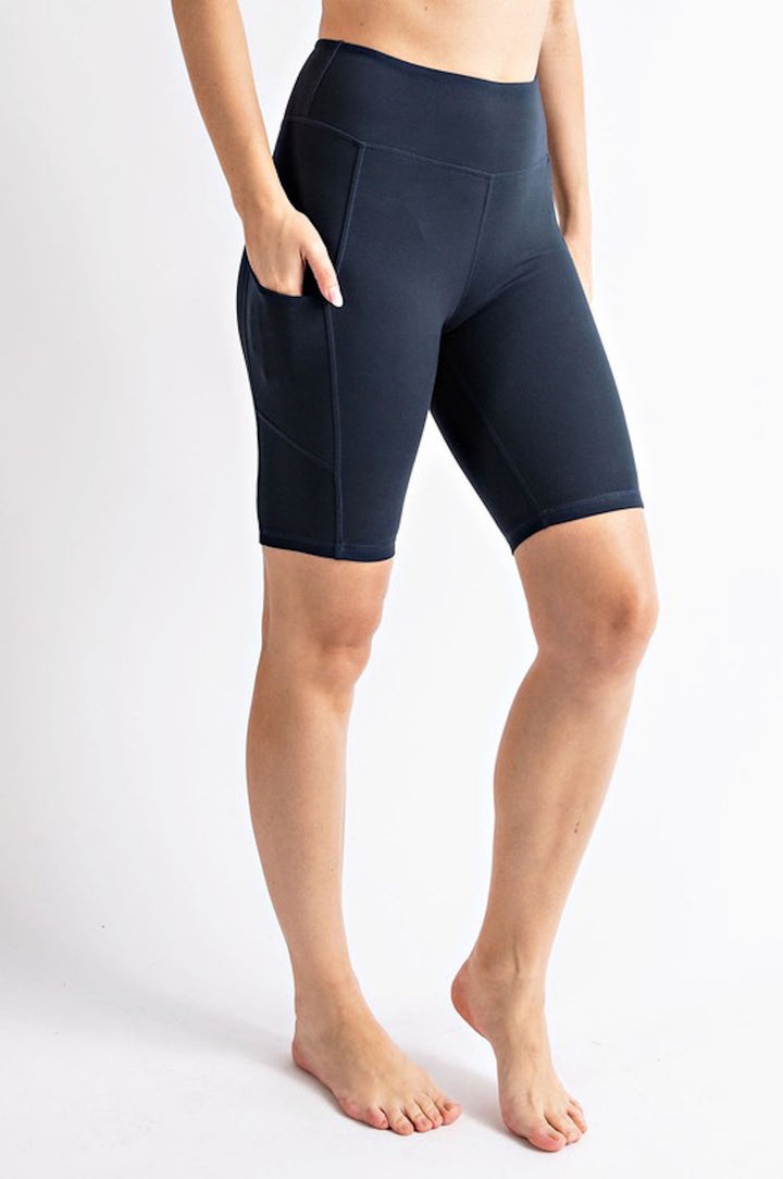 THE BUTTER ROCKS BIKE SHORT - NOCTURNAL NAVY
