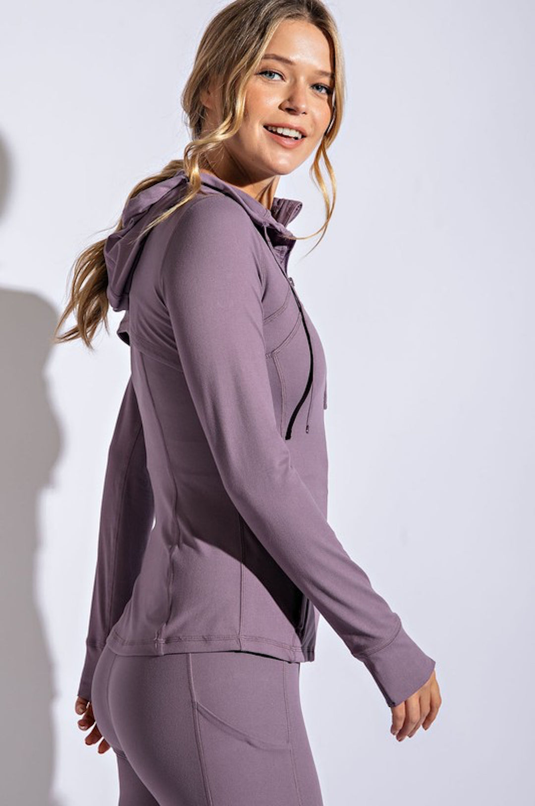 THE BUTTER CRUSH JACKET - DUSTY LAVENDER