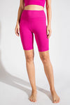 THE BUTTER ROCKS BIKE SHORT - RASPBERRY