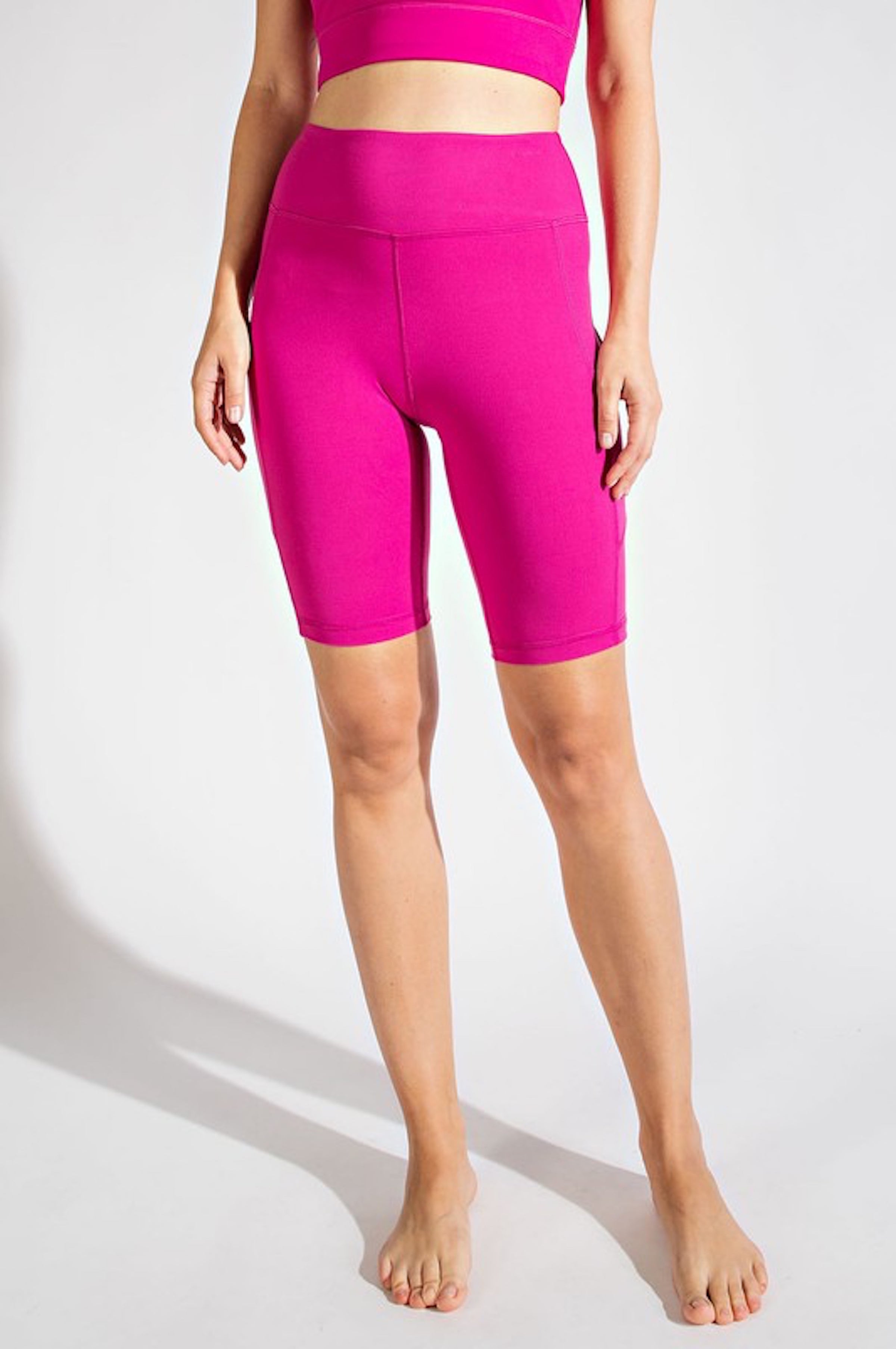 colorful biker shorts